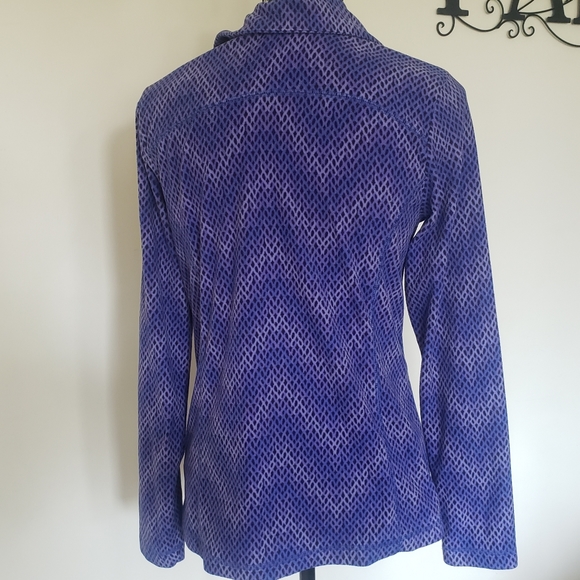 Columbia's winter run print half zip - Picture 6 of 13